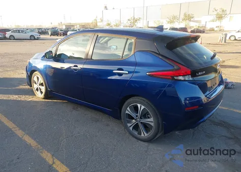 2020 Nissan Leaf Sv 40 Kwh z USA, uszkodzony, nr VIN 1N4AZ1CP8LC307952